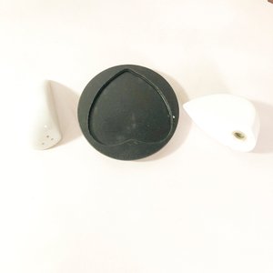 Diez Condimenteros Nuevos de Cerámica con Base de Madera - imagen 4