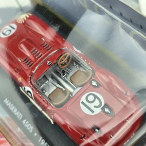 Réplica Maserati 450S 1957 Juan Manuel Fangio Colección Museo - imagen 6