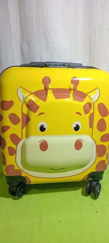 Valija Infantil Rígida con Diseño de Jirafa