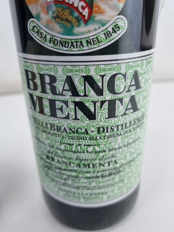 Botellas de Fernet Branca y Branca Menta - imagen 2