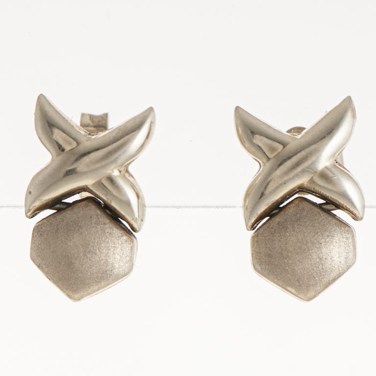 Lote anterior: Pare de aretes de oro 14k
