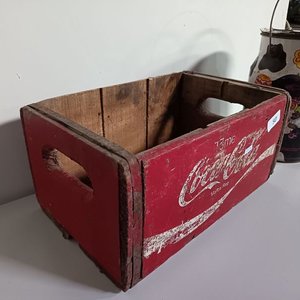 Cajón Coca-Cola Antiguo y Lata Vintage Chupa Chups - imagen 3
