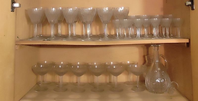 Lote anterior: Colección de cristalería antigua belga