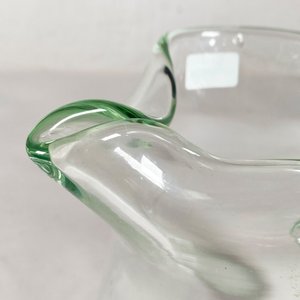 Jarra de Vidrio Hialino con Borde Verde - 20 cm - imagen 3