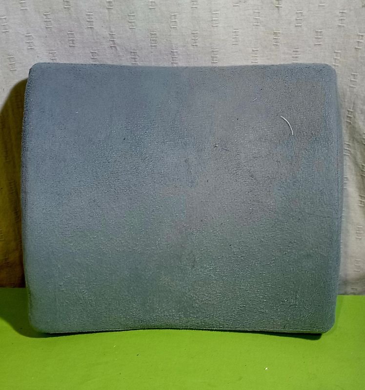 Almohadón de Apoyo Lumbar Gris