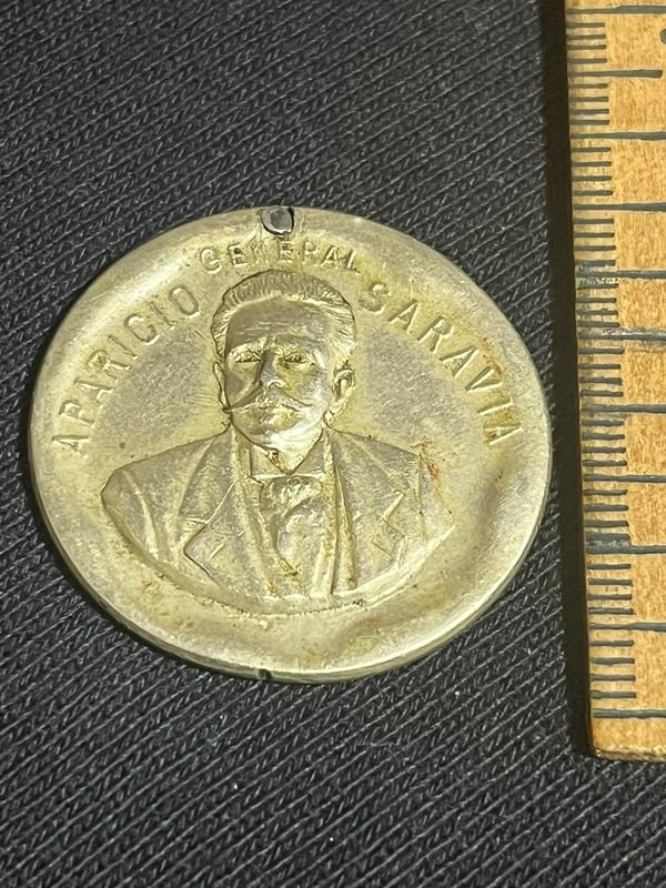 Medalla Homenaje General Aparicio Saravia - Héroe de Florida 1905