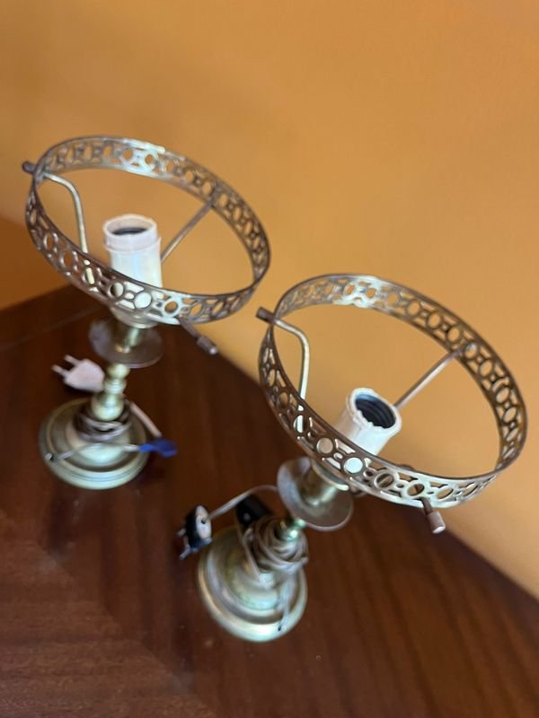 Lámparas de bronce funcionantes para decoración - imagen 3