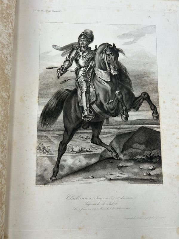 Libros de Galerías Históricas de Versalles, siglo XIX - imagen 4