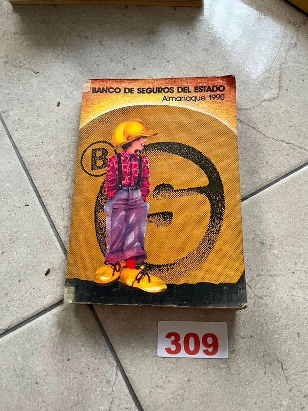 Almanaque 1990 Banco de Seguros del Estado Uruguay