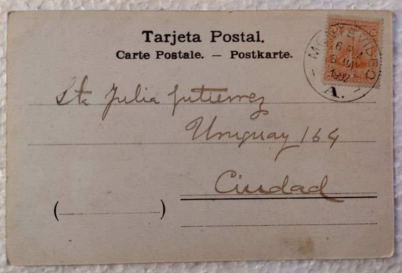 Tarjeta Postal Histórica de Artillería Ligera del EJERCITO NACIONAL - imagen 2