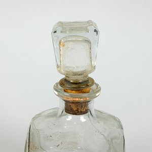 Botellón Rectangular de Vidrio Hialino con Tapón - imagen 3
