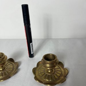 Par de Veladores de Bronce Macizo - imagen 4