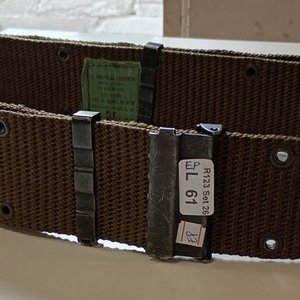 Cinturón Militar de Cincha Ejército Estadounidense LC-1/LC-2 Talle L Guerra del Golfo - imagen 5