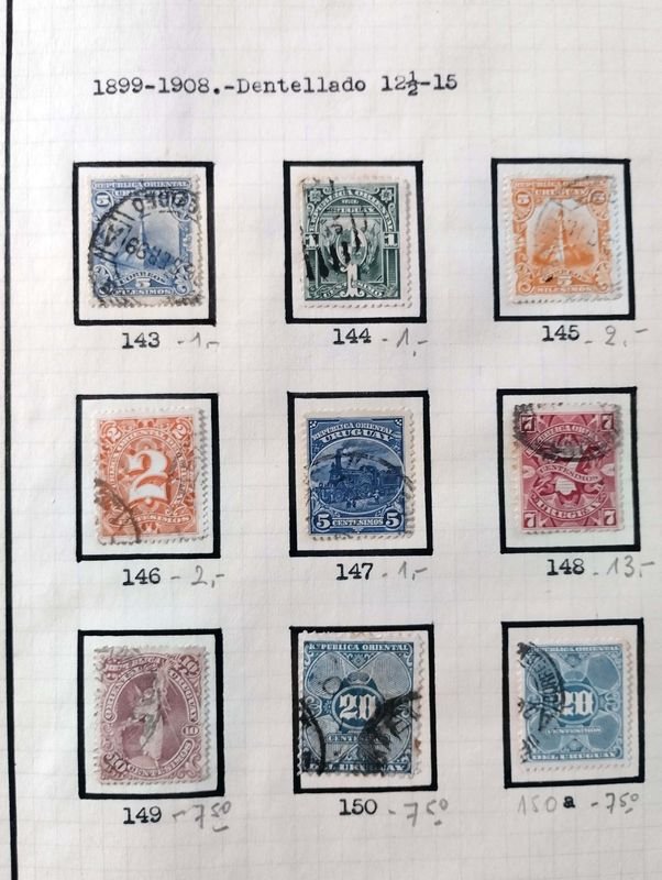 Colección de Sellos de Uruguay: Historia y Cultura - imagen 8
