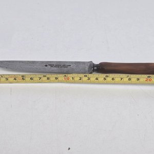 Cuchillo de mesa Herder Solingen-Germany con mango de madera - imagen 8