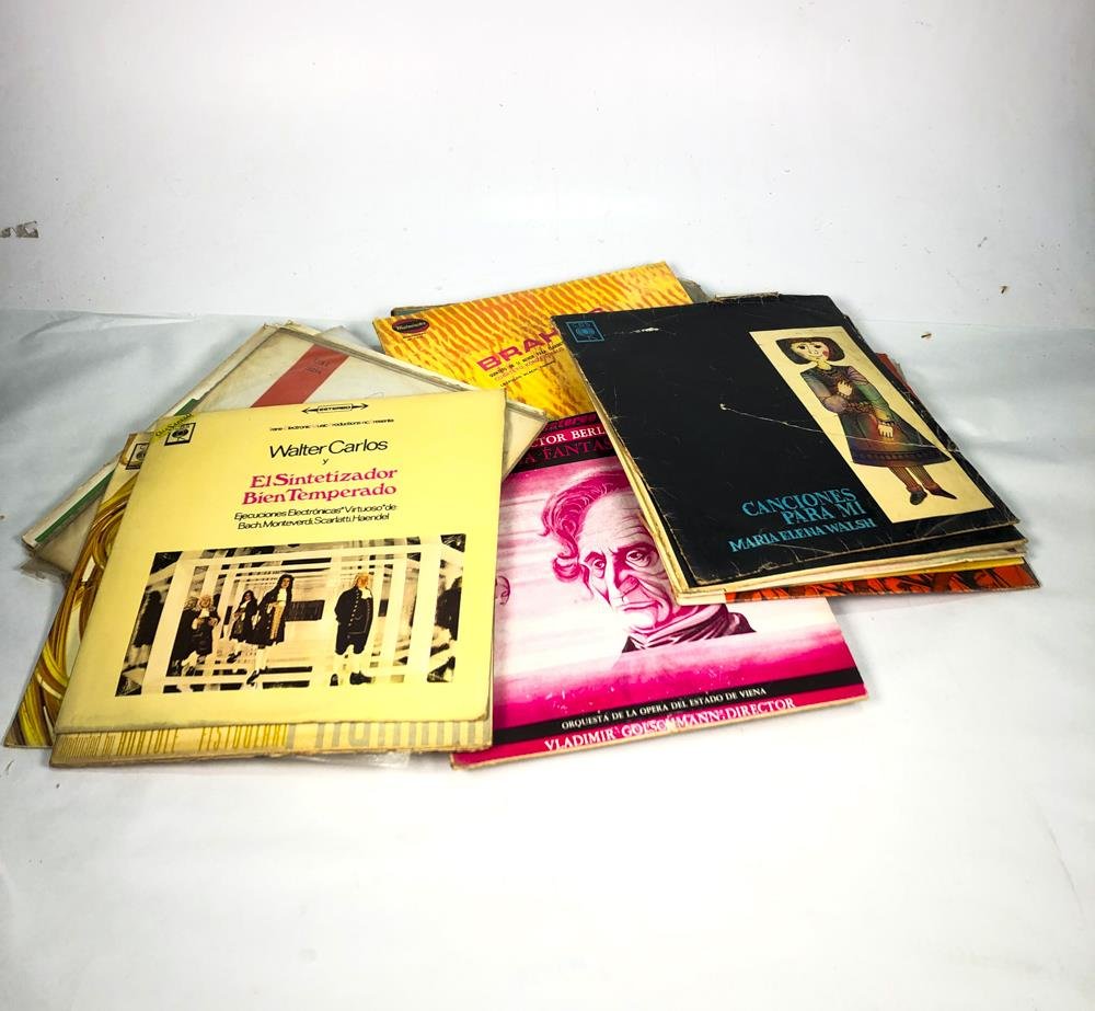 Lote de Discos de Vinilo de Música Variada