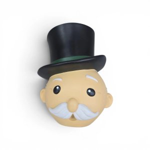 Alcancía Oficial Mr. Monopoly Coleccionable - Hasbro - imagen 1