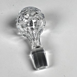 Botellón de Cristal Tallado Vals Lambert con Virola y Tapón de Plata 800 - imagen 5