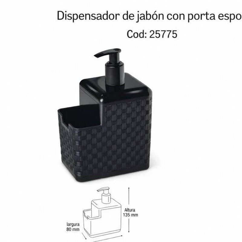 Lote anterior: Dispensador de jabón con porta esponja - Excelente condición