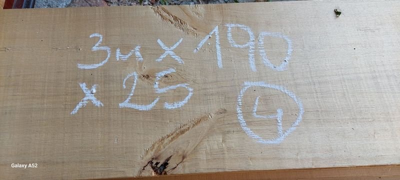 Estantería en madera escalerilla y tablones de madera - imagen 2