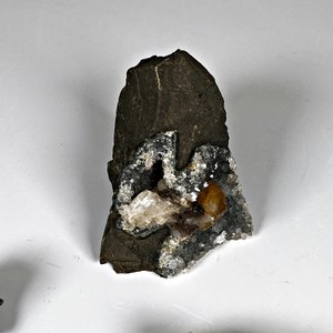 Dos Polveras Antiguas Decoradas con Cristales y Esmalte Azul - imagen 10
