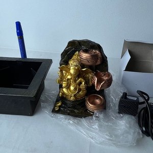 Fuente de Interior con Figura de Ganesha y Cascadas - imagen 4