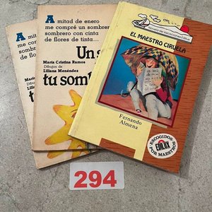 Lote anterior: Lote de 3 Libros Infantiles: Un Sombrero de Flores de Tinta y El Maestro Ciruela