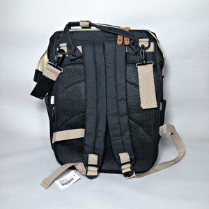 Par de Mochilas Infantiles: Negra Maternal y Azul con Dinosaurios y Espacio - imagen 3