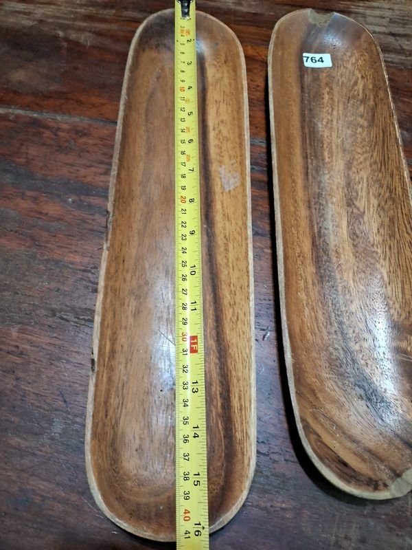 Lote anterior: Bandejas de madera ovaladas para decoración