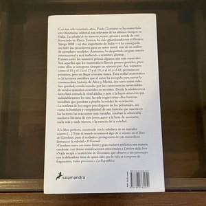 La Soledad de los Números Primos de Paolo Giordano - imagen 2