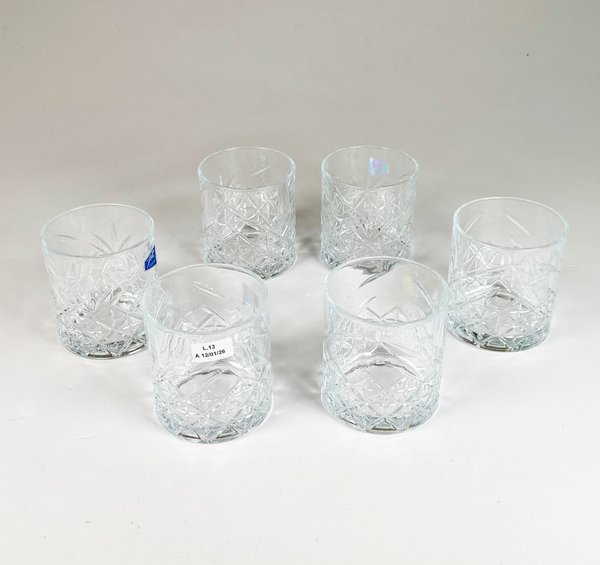 Seis vasos de whisky cristal hialinos para coleccionistas - imagen 1