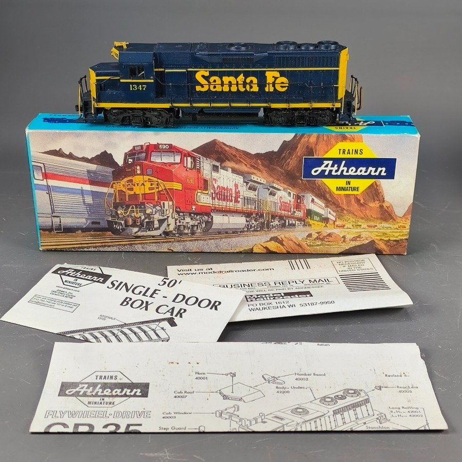 Modelo de Locomotora Santa Fe Athearn - imagen 2