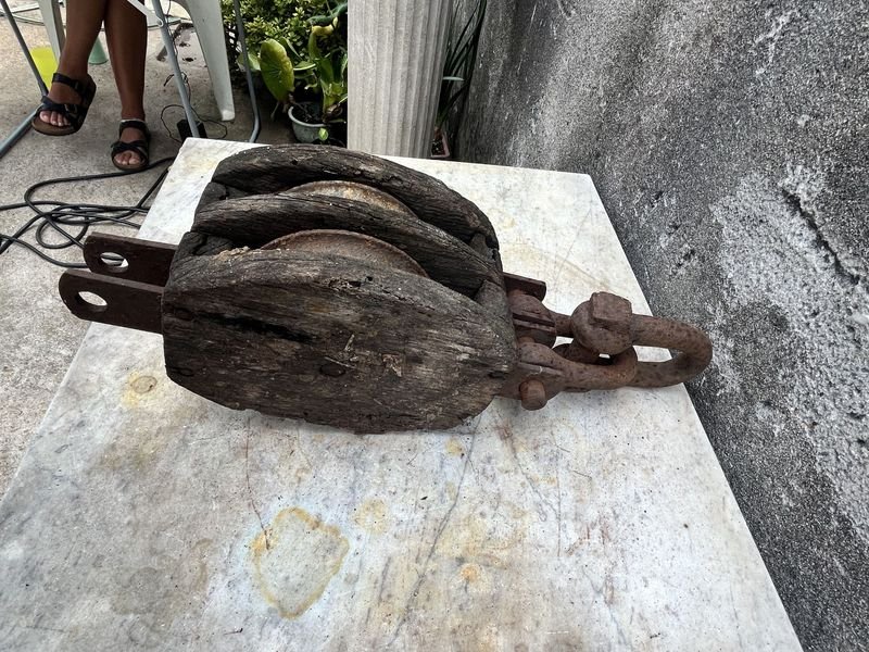 Pateca de hierro y madera para venta - imagen 5