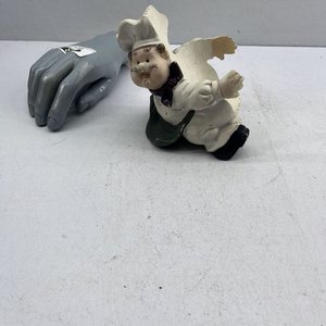 Porta Botellas de Vino Figura de Cocinero Decorativo - imagen 5