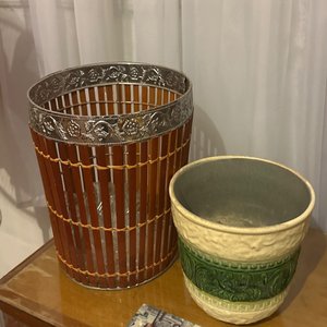 Lote anterior: Juego de 2 Macetas Decorativas de Bambú y Cerámica