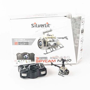Lote siguiente: Helicóptero Silverlit Spycam Nano con Cámara y Control Remoto
