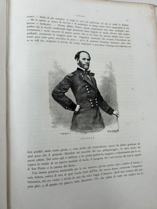 Libro antiguo con ilustraciones en italiano, 1879 - imagen 5