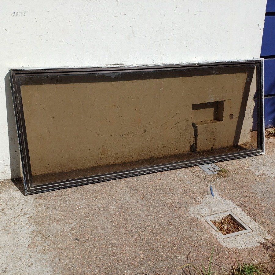 Paño fijo de aluminio y vidrio para carpintería - imagen 2