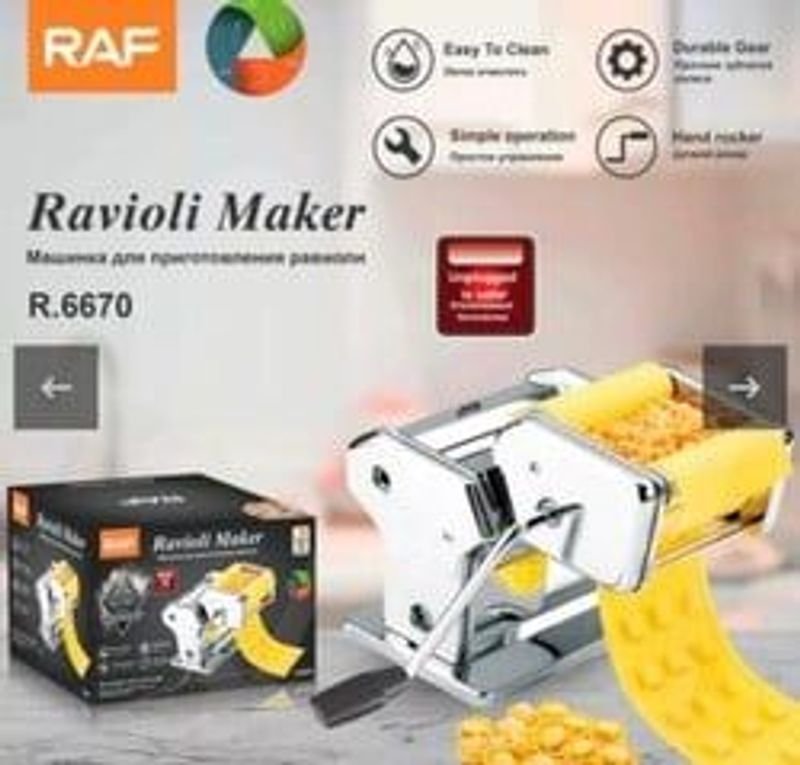 Maquina de pasta para ravioli, excelente calidad