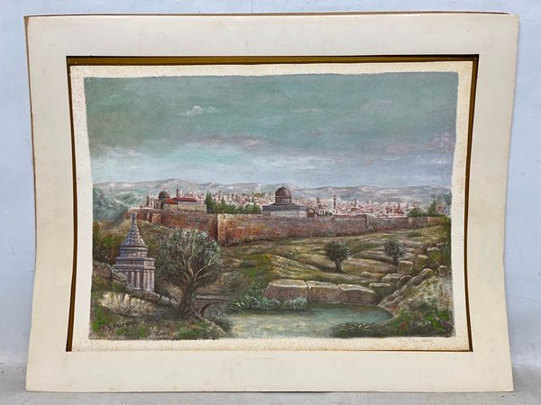 Lote anterior: Serigrafía de Joel Tal-Mor 'Jerusalén'
