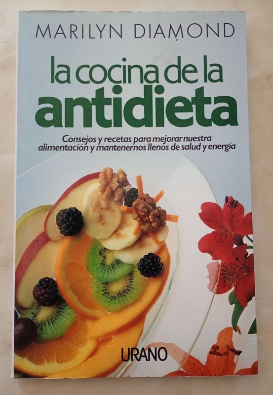 Libro de cocina 'La cocina de la antidieta' de Marilyn Diamond