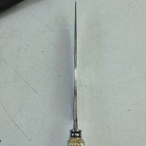 Cuchillo Criollo Antiguo Brouqua & Scholberg Montevideo con Cabo de Alpaca Repujada - imagen 7