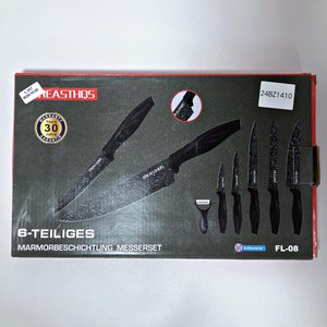 Set de 6 Cuchillos y Pelador Breasthos con Caja - imagen 3