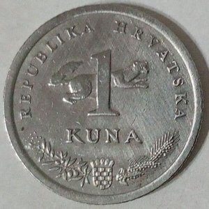 Lote siguiente: Moneda de 1 Kuna de Croacia - Año 1995 - Diseño de Ruiseñor