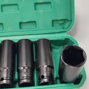 Juego de 10 Bocallaves de Impacto de Cromo Vanadio (10mm-24mm) - imagen 7