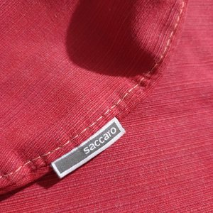 Fundas para Almohadón Rojas de Tela con Cierre Saccaro (Precio por Unidad) - imagen 3