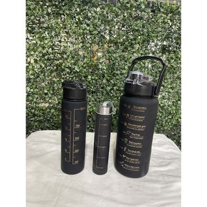 Lote anterior: Set de 3 Botellas de Agua Deportivas Negras