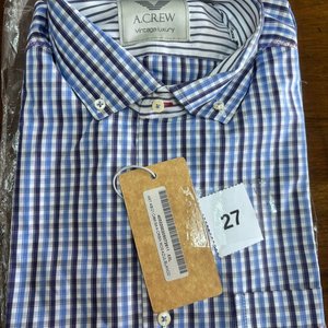 Lote anterior: Camisa A.Crew Talle XXL Cuadros Azules y Blancos