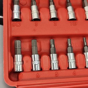 Juego de Dados y Puntas de 46 Piezas con Encastre de 1/4'' - imagen 10