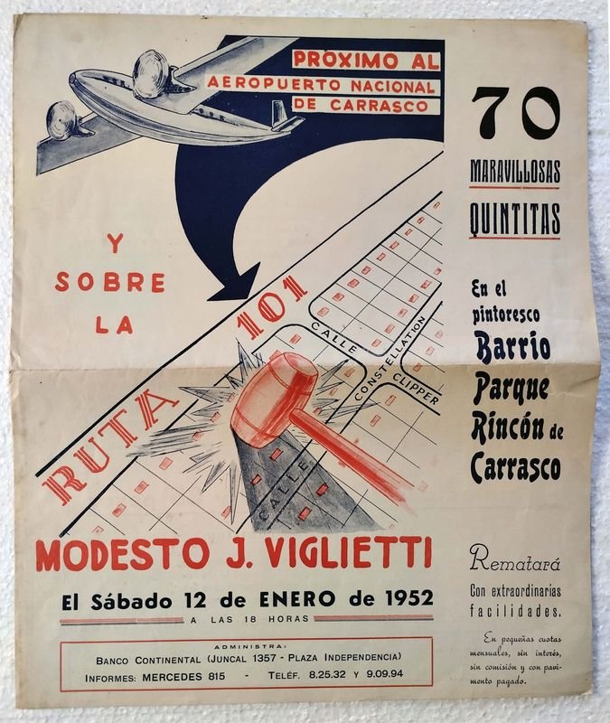 Panfleto Ilustrado de Venta de Terrenos en Barrio Parque Rincón de Carrasco - imagen 5